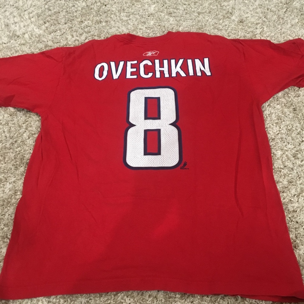 Washington Capitals Ovechkin shirt jersey Reebok